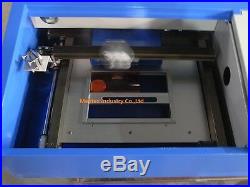 40W Desktop CO2 Laser Engraving Cutting Machine/Laser Engraver cutter 300200mm