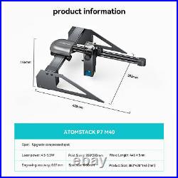 40W Desktop Laser Engraver Engraving Cutting Machine Fixed-Focus ATOMSTACK Y3E4