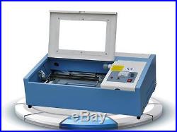 40W High Speed Mini CO2 Laser Engraving Cutting Machine Laser Engraver USB Port
