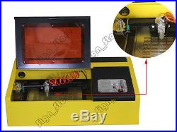 40W K40 Mini CO2 Laser Stamp Engraving Cutting Machine Laser Engraver Cutter USB