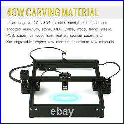 40W Laser Engraving Cutting Machine DIY Engraver Cutter Printer CNC Router US