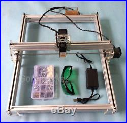 40X50CM Mini Laser Engraving Machine 500mW Marking Wood Printer DIY Logo Cutting