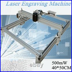 40x50CM Laser Engraving Engraver Marking Printer Logo DIY Machine Kit 500mw DHL