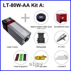 450nm 10W laser module Withair assistance Support TTL Laser Engraving Machine DIY