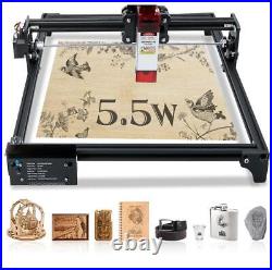 5.5W Output Laser Cutter DIY Laser Engraving Machine Cutting Tool 4040cm