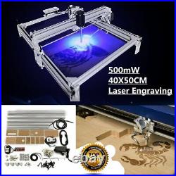 500mW 40x50cm Desktop Laser Engraving Machine DIY Logo Marking Printer Engraver