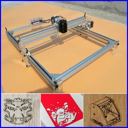 500mW Desktop Laser Engraving Machine DIY Logo Marking Printer Engraver 40x50cm