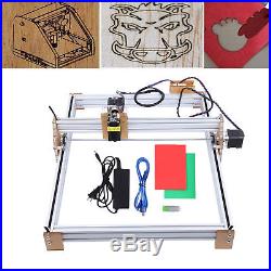 500mw 40x50 DIY Laser Engraving Cutting Machine Wood Cutter Printer Kit Desktop