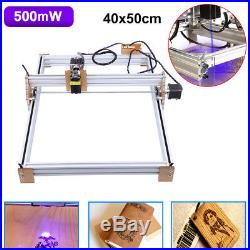 500mw 40x50 DIY Mini Laser Engraver Engraving Cutting Machine Desktop Printer