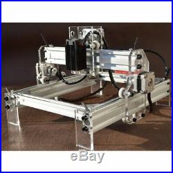500mw Desktop Laser Engraver Engraving Machine Logo Mark Carver Printer Cutter