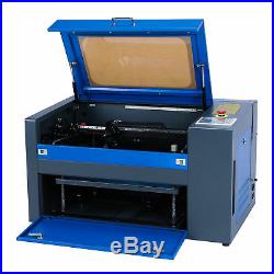50W CO2 Laser Engraving Cutting Machine Engraver 110V USB Cutter 2012 W. Rotary