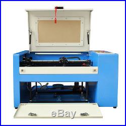 50W CO2 Laser Engraving Cutting Machine Engraver Cutter USB Port with Rotary Kit