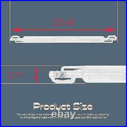 50W CO2 Laser Tube withMetal Head Pre-wired for Laser Engraving Machine Cutter