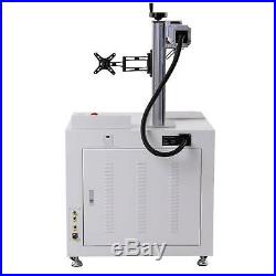 50W Fiber Laser Marking Machine Cutting Engraving F/ Metal & Non-Metal 7.9x7.9