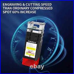 50W Laser Engraver, DIY Laser Cutter Cutting Machine 0.3MPH Diode Compressed Spot