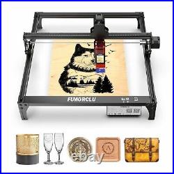 50W Laser Engraving Cutting Machine, DIY Engraver Cutter Printer Wood Metal PU