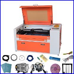 50W USB Co2 Laser Engraving & Cutting Machine Laser Engraver USA stock