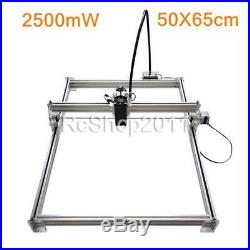 50X65cm 2500MW DIY Desktop Laser Engraving Machine Cutter Printer Carver US