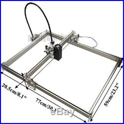 50X65cm 500MW Desktop Laser Engraving Machine Cutter CNC Printer Image Marking