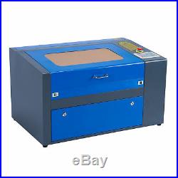 50w Laser Engraving Cutting Machine CO2 Engraver Cutter 500mm x 300mm W. Rotary