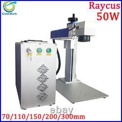 50w Raycus fiber laser marking machine for cutting metal gold silver jewelry 1mm