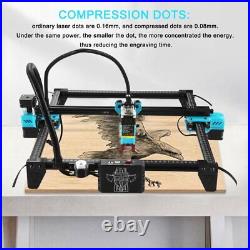 5500MW 40W Laser Engraving Cutting Machine DIY Engraver Cutter Printer bl