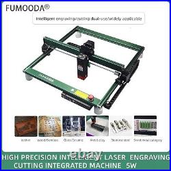 5W Cutter Precision Laser Engraver Engraving Machine Green DIY for Metal Glass