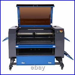 60W CO2 Laser Engraver Cutter Cutting Engraving Marking Machine 28x20Ruida
