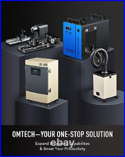 60W CO2 Laser Engraver Cutter Machine with 28x20 Inch Workbed and OMTech Control