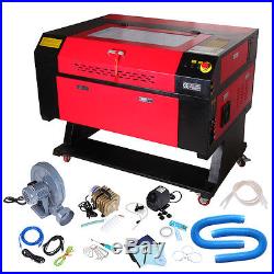 60W CO2 USB Port Laser Engraving Cutter Machine Engraver 700x500mm with Water Pump