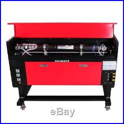 60W CO2 USB Port Laser Engraving Cutter Machine Engraver 700x500mm with Water Pump