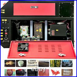 60W Laser Engraver Machine & Rotary Axis CO2 Laser Engraving Machine 700500mm
