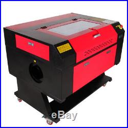 60W USB Disk CO2 Laser Engraving Cutting Machine Laser Cutter with Water Chiller