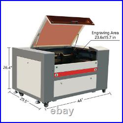 60W with 16x2440x60cm Ruida CO2 Laser Cutter Engraver Engraving Machine Home