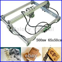65x50CM 500mw DIY Laser Engraving Machine Logo Marking Printer Engraver Pri
