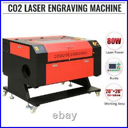 700500mm 80W CO2 Laser Cutter Engraver Engraving Machine LaserCAD 20'' x 28