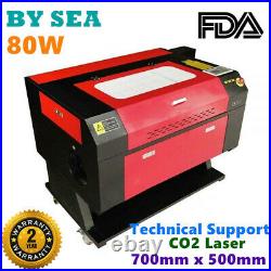 700mm x 500mm 80W CO2 USB Laser Engraver Laser Cutter Laser Engraving Machines