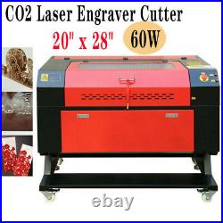 700x500mm 60W CO2 Laser Cutter Engraver Cutting Engraving Machine USB 28 x 20