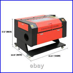 80W 28''x20'' CO2 Laser Cutter Engraver Cutting Engraving Machine LaserCAD