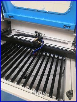 80W CO2 Laser Engraver Engraving Cutting FDA Machine 700x500mm Fence blade