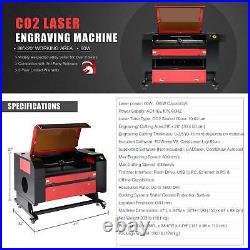 80W CO2 Laser Engraving Machine 28×20 with LightBurn RDworksV8 Engraver Cutter