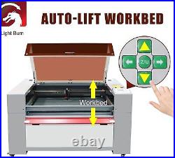 80W Laser Engraver Cutter Machine, 3D Laser Printer 24x35, Air Assist, Autofocus