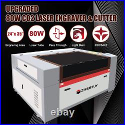 80W Laser Engraver Machine 24x35 Laser Engraving Lightburn & Autolift Autofocus