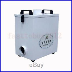 80W The Pure Air Fume Extractor Smoke Purifier For CNC Laser Engraving Machine