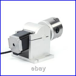 80mm Axis Rotary Shaft Chuck Attachment for CNC Laser Marking Engraving Machine