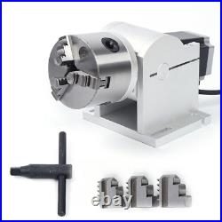 80mm rotary shaft axis attachment for Fiber Laser marking engraving machine new