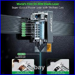 ATEZR 160W Laser Engraver&Cutting Machine+KA Air Assist 35W Output Laser Cutter