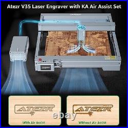 ATEZR 160W Laser Engraver Cutting Machine+KA Air Assist 35W Output Laser Cutter