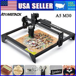 ATOMSTACK A5 M30 30W Laser Engraver CNC Laser Engraving Machine Laser Cutter USA