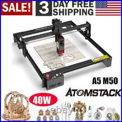ATOMSTACK A5 M50 40W CNC Laser Engraver Laser Engraving Cutting Machine Offline